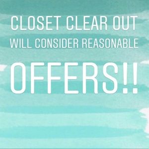 Will accept reasonable offers